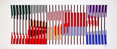 AGAM
«ST», ex ap, sérigraphie, dim: 48x1...