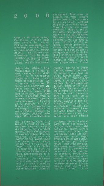 Jean-Paul ALBINET
«Slogans collections 1988/2000»...