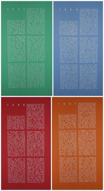 Jean-Paul ALBINET
«Slogans collections 1988/2000»...