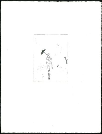 PHILIPPE FAVIER
«Sans titre», gravure, dim:...