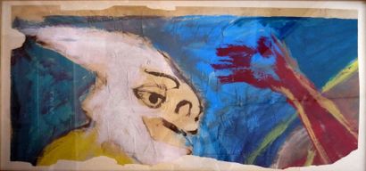 Philippe Mazuy
«Sans titre», acrylique sur...