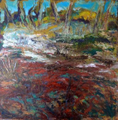 Cardinaux (artiste suisse)
Acrylique/toile,...