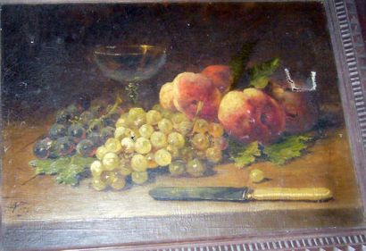 VER ou VEZ A.

Huile sur toile.
Nature morte...
