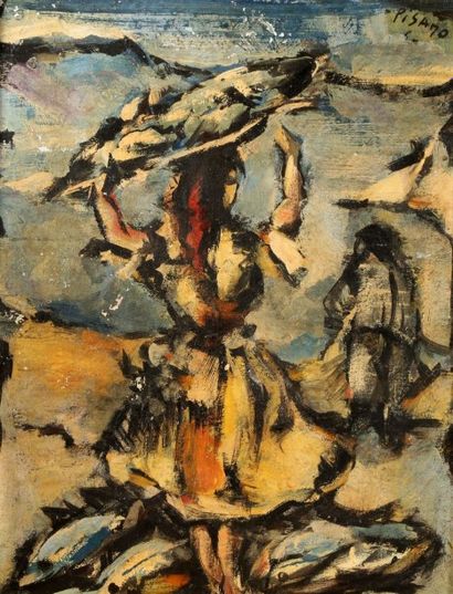Eduardo PISANO (1912-1986)

Femme à la pêche,...
