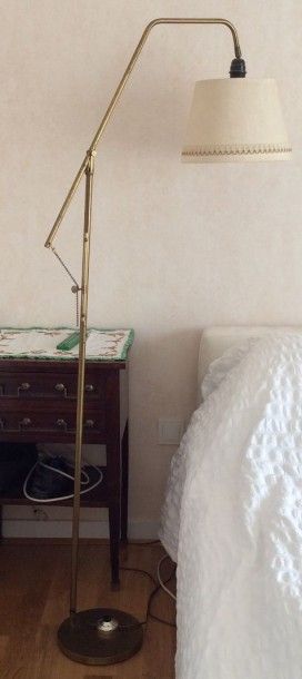 Lampadaire sur pied 
Années 70
153 x 70 ...