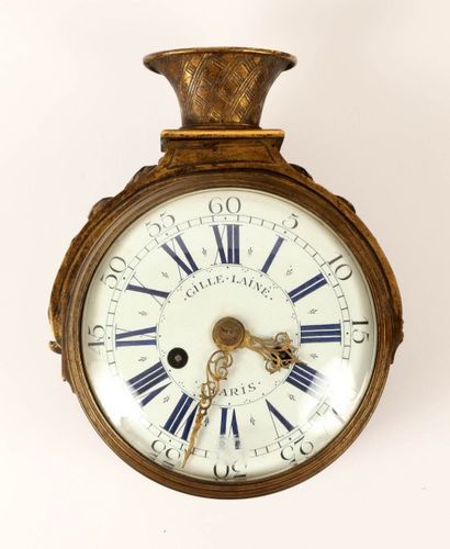 Socle et tête d'une pendule à l'éléphant...
