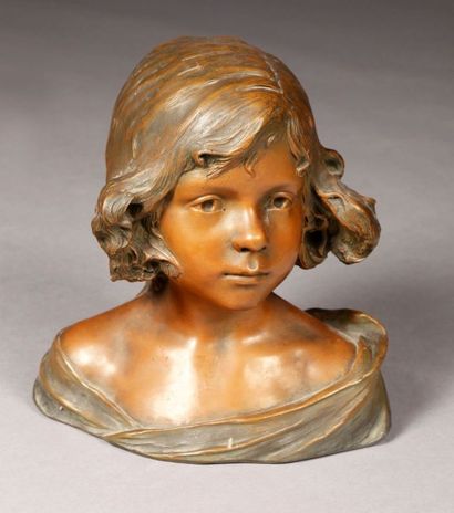 JACOBS Henri. 1864 - 1935
Terre cuite moulée,...