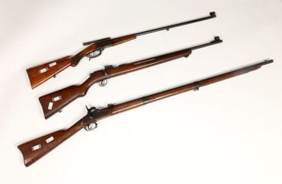 Fusil à percussion Springfield modèle 1861.
Canon...
