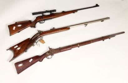 Fusil à percussion britannique pour l'export.
Dans...