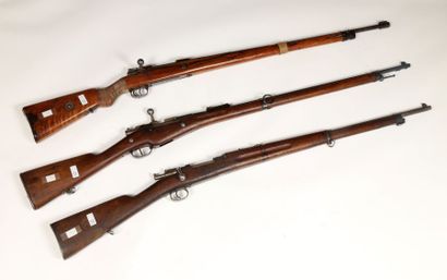 Fusil type Mauser 98.
Canon marqué Dantzig...