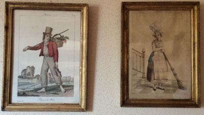 Série de 5 gravures « Bordeaux » - G de Gérard...