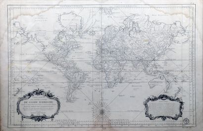 Carte réduite des parties connues du Globe...
