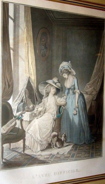 Deux aquatintes en couleurs.
D'après LAURINCE.
Gravées...
