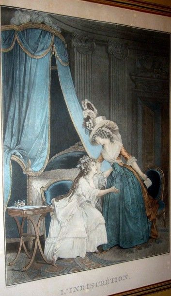 Deux aquatintes en couleurs.
D'après LAURINCE.
Gravées...