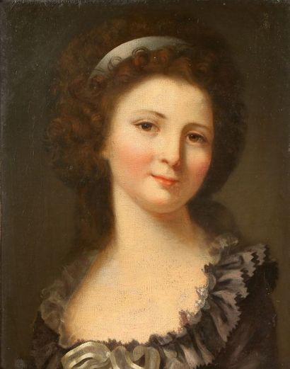 Ecole Française dernier quart du XVIIIe siècle

Portrait...