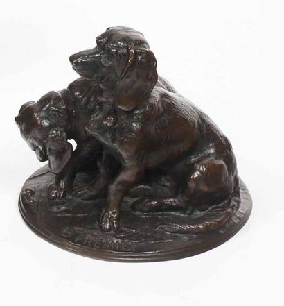 FREMIER Emmanuel 1824 - 1910

Bronze à patine...