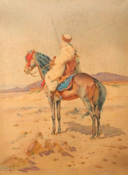 Alphonse BIRCK (1859-1942)

Le cavalier
Aquarelle...