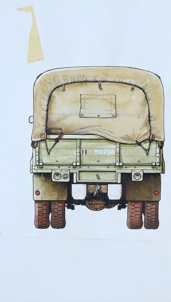 Ivo SFERLAZZO (Xxème s.)

Jeeps
Deux dessins...