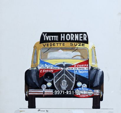 Ford
VEDETTE/ FORD TRACTION du TOUR de FRANCE,...