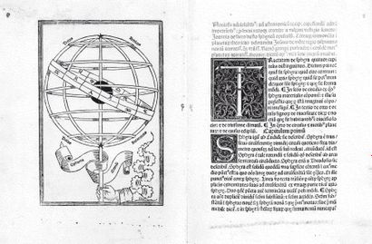 [TRAITES D'ASTRONOMIE]. Ioannis de sacro...