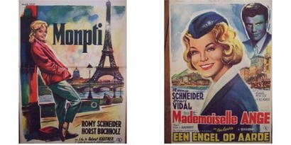 Romy Schneider : « MADEMOISELLE ANGE » (1959),...