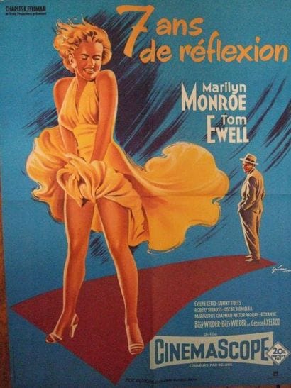 « 7 ANS DE REFLEXION » de Billy Wilder avec...