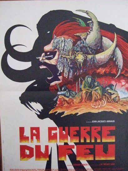 Préhistoire au cinéma / 6 affichettes : «...