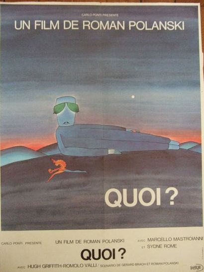 « QUOI ? » (1973)
de Roman Polanski. Affichette...
