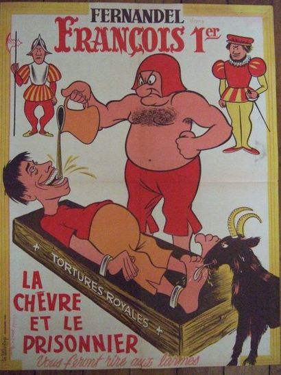 « FRANCOIS Ier - LA CHEVRE ET LE PRISONNIER...