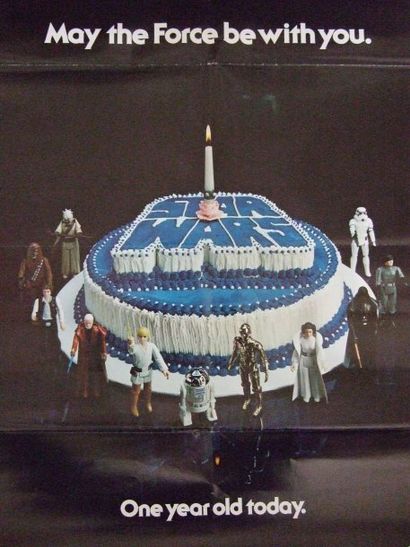 « STAR WARS, HAPPY BIRTHDAY » (1978)
Affiche...