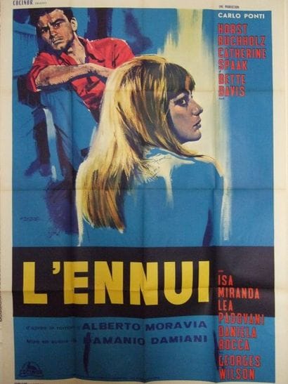 « L'ENNUI » (1964)
de Damiano Damiani avec...