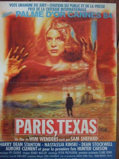 Wim Wenders, réalisateur, 4 affichettes :...
