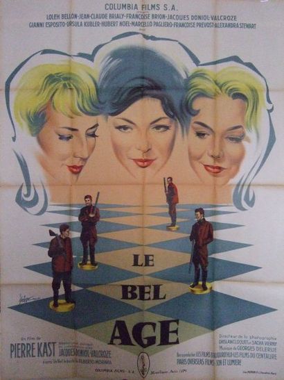 « LE BEL AGE » (1960)
de Pierre Kast avec...