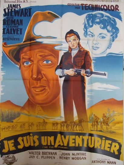 « JE SUIS UN AVENTURIER » (1955)
d'Anthony...