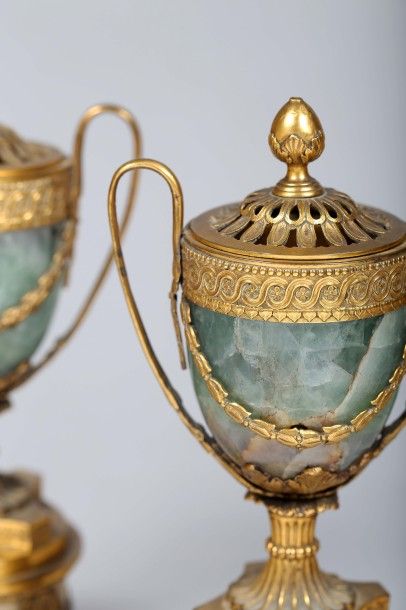 Matthew BOULTON (1728-1809)
Paire de pot-pourris...