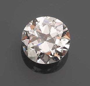 Diamant sur papier demi-taille pesant 1,95...