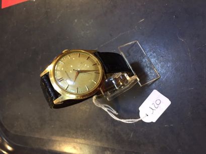 JAEGER
Montre de dame rectangulaire en acier,...