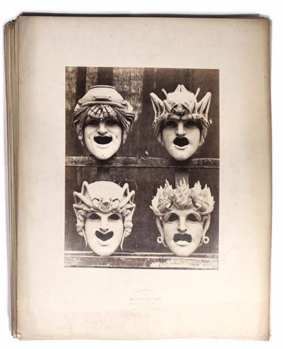 Émile DURANDELLE (1839-1917)
Masques décoratifs...
