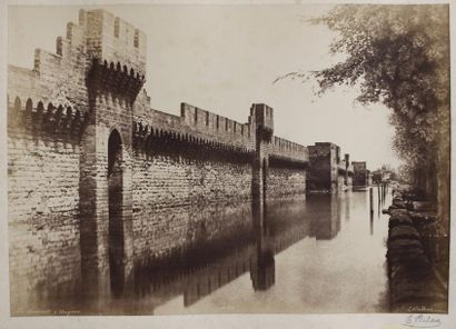 EDOUARD BALDUS (1813-1889)
Les remparts d'Avignon...