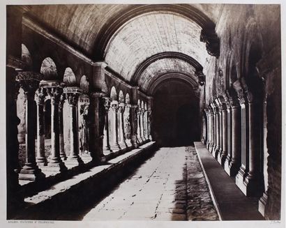 EDOUARD BALDUS (1813-1889)
Cloître de Saint-Trophyme...