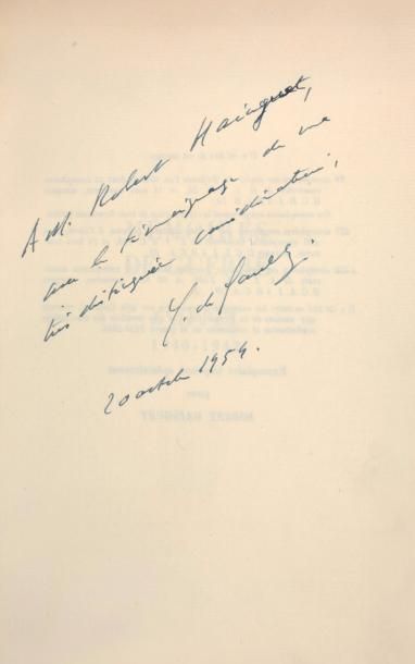 GAULLE (Charles de)
Mémoires de guerre. L'Appel...