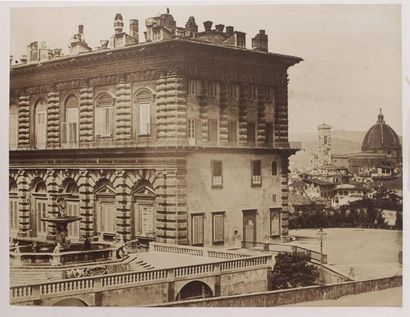 Luigi Bardi
Cour du palais Pitti, Vue depuis...