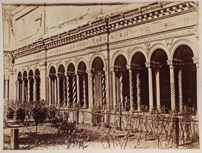Photographes romains et italiens. Lot de...