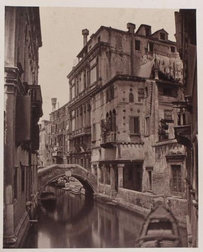Attribué à Bresolin
Vues de Venise, vers...