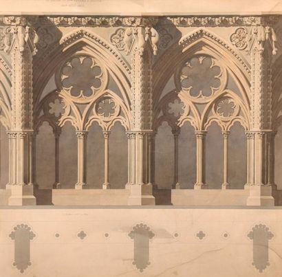 Eugène Viollet-le-Duc (1814-1879)

Cloître...