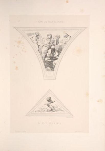 PARIS. - LEHMANN (Henri). Galerie des fêtes...