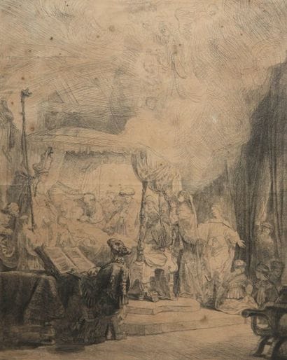 REMBRANDT Harmensz Van Rijn
La Mort de la...