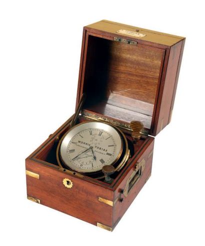 Chronomètre de marine à deux jours de réserve...