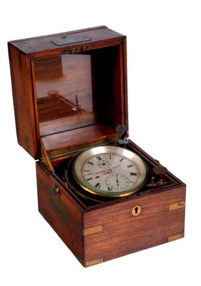 Chronomètre de marine à deux jours de réserve...