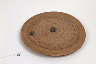 Arithmographe signé 'Renaud Tachet Paris',...